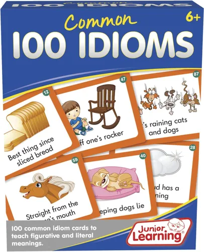 Vista 2 de Junior Learning 100 Modismos comunes, JL473