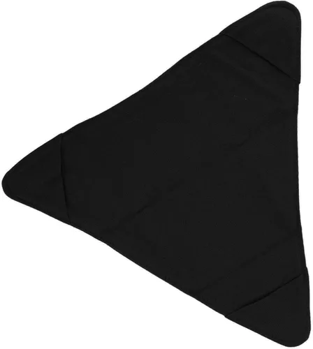 Vista 8 de Fdit Taburete de trípode plegable, portátil, plegable, triangular, para pesca, senderismo, color negro