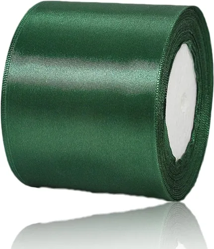 Vista 145 de Cinta de Satén Beige de Color Sólido, 1-1/2 Pulgadas x 25 Yardas, Cinta de Satén de Tela para Envolver Regalos, Manualidades, Hacer Lazos