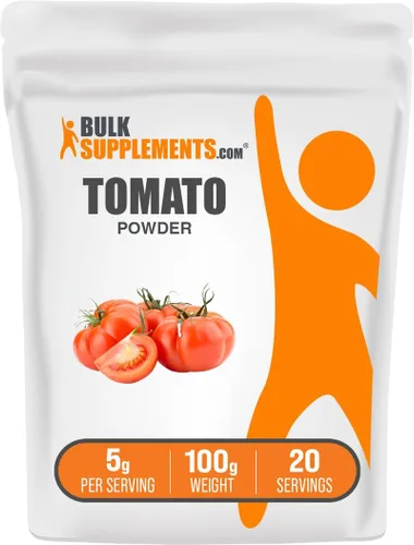 Vista 8 de BulkSupplements. com Tomate en polvo - Tomate molido en polvo para cocinar - Vegano y sin gluten, 0.18 oz por porción, 500g (1.1 lbs) (paquete de 1)