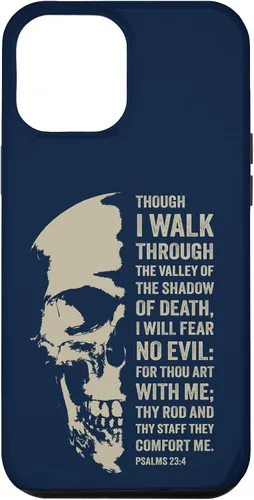 Vista 26 de Psalms 23:4 Though I Walk Through The Valley - Funda bíblica cristiana para iPhone 16