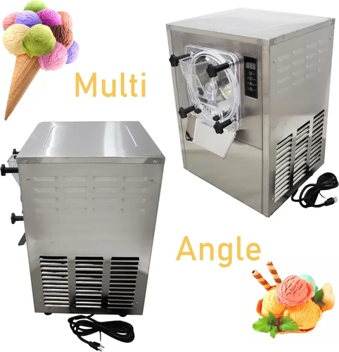 Vista 7 de Rendimiento completamente automático comercial de escritorio de la máquina de helado duro alto