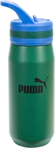 Vista 11 de PUMA Botella de agua de acero inoxidable aislada de 18 onzas unisex para adultos con pajilla y asa de transporte