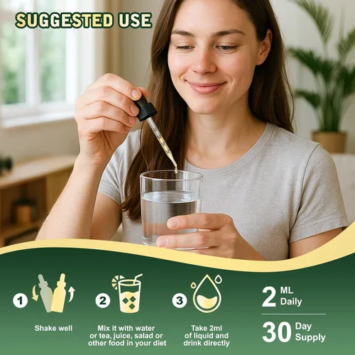 Vista 5 de 2 gotas líquidas R de ácido alfa lipoico de 600 mg – Suplemento ALA salvador de nervios para neuropatía para nervios, energía y apoyo al metabolismo
