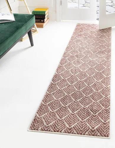 Vista 7 de Unique Loom Eco Trellis Collection - Alfombra de área - Osage (rectangular 2 pies 0 pulgadas x 3 pies 0 pulgadas, marfil carbón)