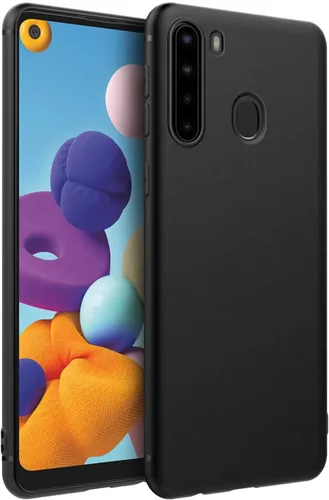 Vista 3 de Samsung Galaxy A21, 32GB, negro - Bloqueado a Verizon (renovado)