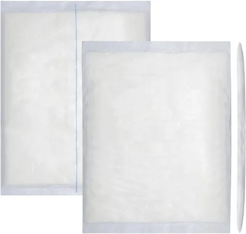 Vista 3 de Vakly ABD Pads 8" x 10" estériles (paquete de 20) – Almohadillas de gasa de combinación abdominal, apósitos no adherentes de alta absorción