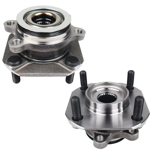 Vista 36 de 512150 2PCS Cojinete de rueda trasera y conjunto de cubo