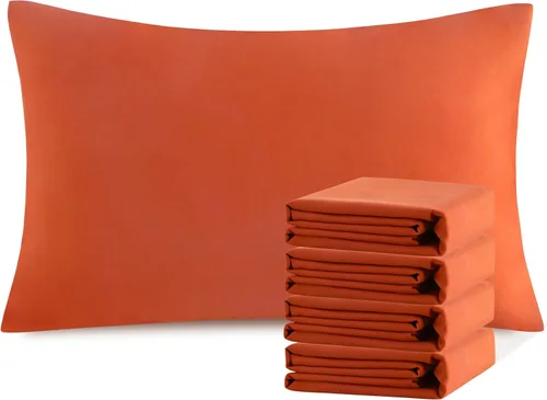 Vista 9 de NTBAY Juego de fundas de almohada estándar, paquete de 2 fundas de almohada de microfibra cepillada de 20 x 26 pulgadas, suaves, sin arrugas Aqua