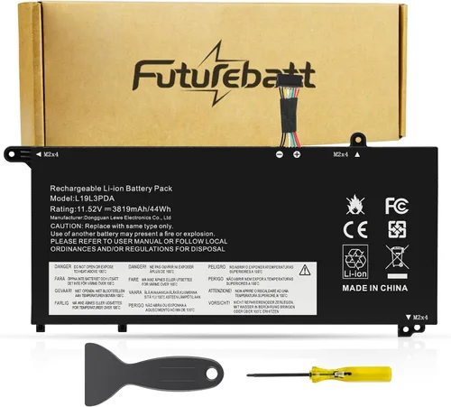 Vista 10 de Futurebatt Nueva batería de repuesto para Dell DJ1J0 451-BBZL PGFX4 ONFOH DJ1JO, para Dell Latitude 12 7000 7280 7480 Series [42Wh 11.4V]
