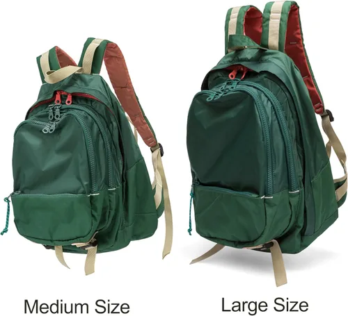 Vista 6 de DORIS&JACKY UNISEX - Mochila campus de gran capacidad, mochila informal de viaje para mujer (grande, verde)