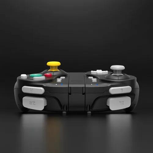Vista 4 de NYXI Wizard Gamecube Switch Controller for Nintendio SwitchSwitch OLED, Wireless Gamecube Controller with Hall Effect Joystick, Programmable