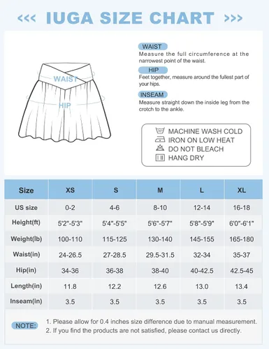 Vista 6 de IUGA Pantalones cortos fluidos 2 en 1, pantalones cortos de mariposa, pantalones cortos para correr cruzados para mujer, pantalones cortos atléticos