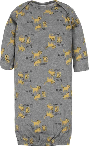 Vista 5 de Gerber Baby Boy and Girls 4-Pack Sleeper Gown