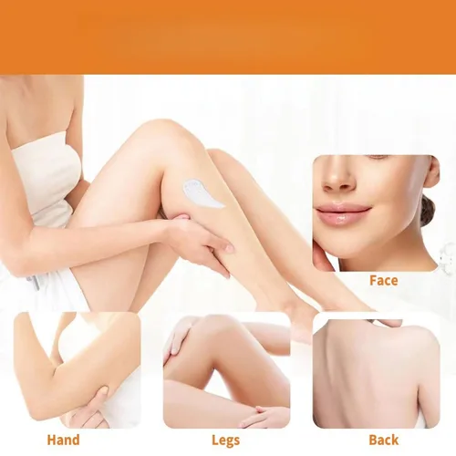 Vista 7 de Gel exfoliante naranja para rostro y cuerpo, exfoliante facial iluminador con aceite de jojoba, exfoliante suave para pieles sensibles, gel