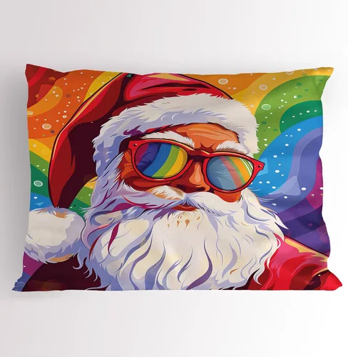 Vista 45 de Lunarable Juego de 2 fundas para almohada de otoño, tema vintage otoñal con estilo granja, ilustración de flores silvestres, artículo de cama