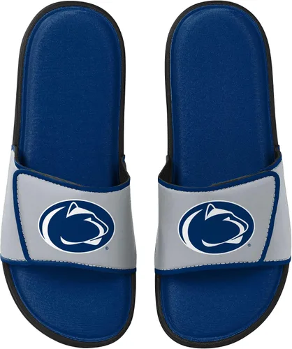 Vista 245 de FOCO Sandalias deportivas de espuma para ducha con logotipo de equipo universitario de la NCAA para hombre