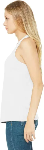 Vista 3 de Bella Canvas Camiseta sin mangas 6008 con espalda cruzada para mujer