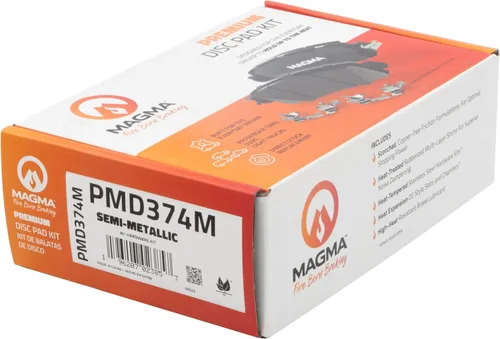 Vista 4 de MAGMA Premium PMD374M Pastillas de freno semimetálicas, traseras