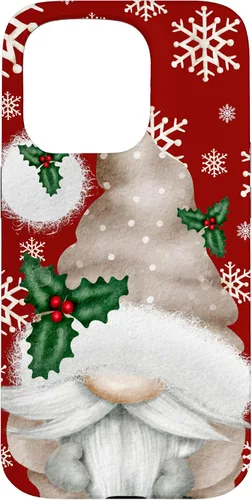 Vista 14 de Aesthetic Snowflake Cute Winter Gnome for Christmas Grandma Case for iPhone 17