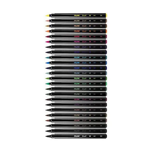 Vista 3 de Set de Rotuladores Milan Multicolor 24 Piezas