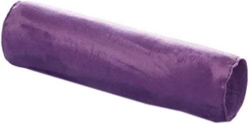 Vista 3 de Almohada de terciopelo suave para cuello cilíndrico, almohada cervical larga, lavable, almohada redonda para cuello, piernas y rodilla