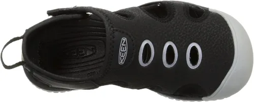Vista 5 de KEEN Sandalias Stingray para niños, color rojo
