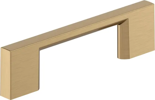 Vista 13 de Amerock 10BX37131CZ Tirador de gabinete Champán Bronce 3-3/4 pulgadas (96mm) de centro a centro Paquete de 10 unidades Cityscape Herrajes