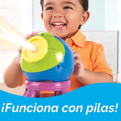 Vista 6 de Learning Resources Proyector de estrellas brillantes, juego de 5 piezas, a partir de 3 años, sistema solar, proyector espacial para niños, juguetes