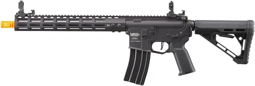 Vista 12 de Lancer Tactical Gen 2 Proline M4 Full Metal 9''/14'' Airsoft Rifle with Delta Stock (ETU & Mosfet Included)