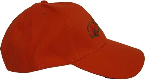 Vista 5 de Trade Winds Texas Amarillo Subasta de Ganado Naranja Gorra Bordada Sombrero, Multi