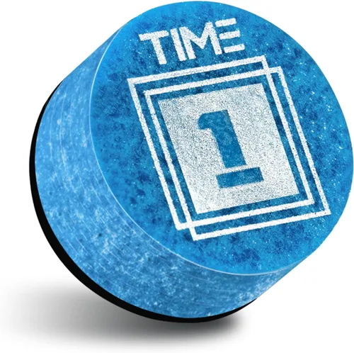 Vista 7 de RHINO TIME Billiard Pool Cue Tip - 14mm/ Blue/Hardness TIME 1(Super Soft), TIME 2(Soft), TIME 3(Medium), TIME 4(Medium Hard),TIME 5 (Hard)