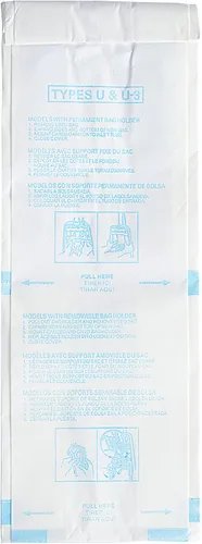 Vista 6 de Advantage - Bolsas de vacío verticales de repuesto para Panasonic U y U3 (10 bolsas)