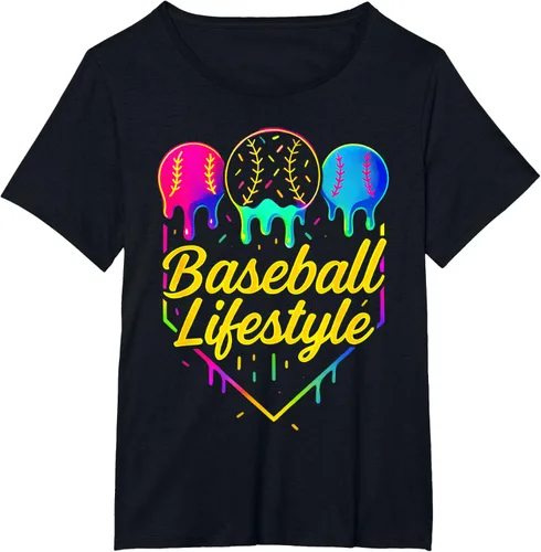 Vista 35 de Baseball Life Style 101 - Camiseta de béisbol para jóvenes