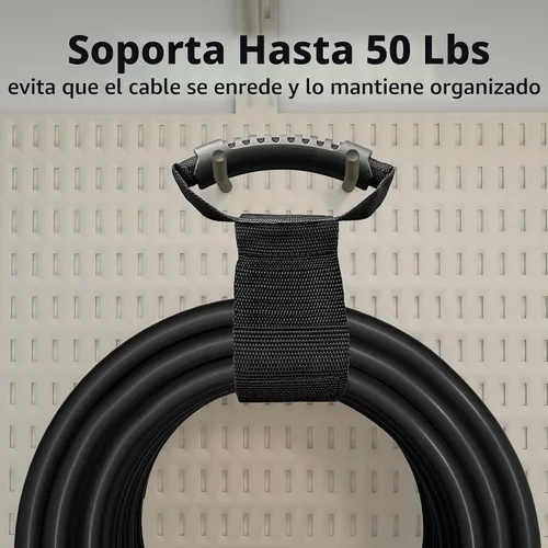 Vista 5 de POWGRN Cable de extensión para exteriores de 50 pies, 10 AWG, impermeable Negro