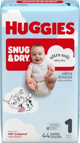 Vista 33 de Pañales Huggies Snug & Dry para bebé