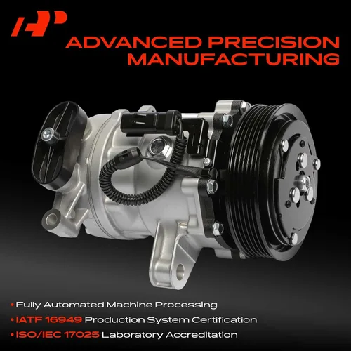 Vista 3 de A-Premium Compresor A/C con embrague compatible con Dodge Dakota 4.7L 2000-2001, Durango 4.7L 2000-2001