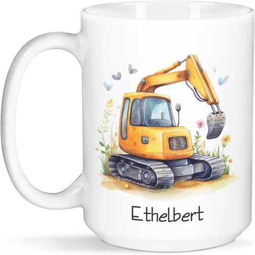 Vista 19 de Tazas de café personalizadas para niños, Taza personalizada para niños con nombre, Taza de café y té de chocolate caliente, Tazas de café, Taza