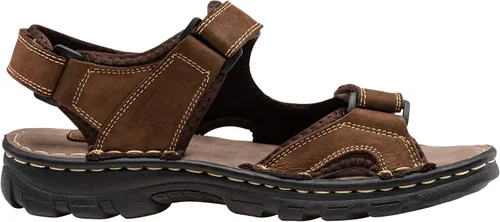 Vista 5 de Jousen Men's Sandals Leather Open Toe Beach Sandal Outdoor Summer Sport Sandals