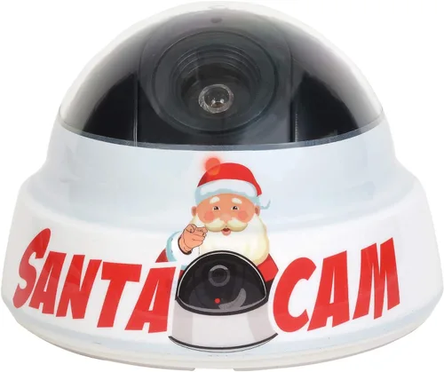 Vista 2 de Department 56 Santa Cam Red Blinking - Juego de cámara y libro simulados, 3.54 pulgadas, multicolor