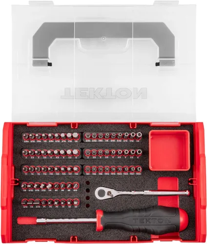 Vista 9 de TEKTON Destornillador de brocas de 1/4 pulgadas de alto par DBH23000