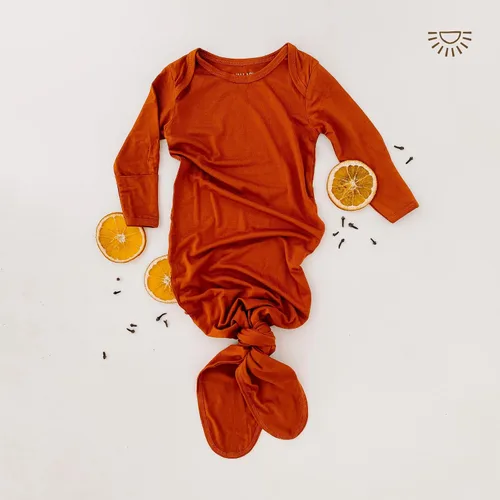 Vista 9 de Vestido de bebé extra alto, viscosa súper suave de bambú recién nacido para bebé niña y niño