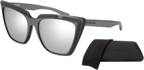 Vista 3 de Balenciaga BB0046S Cat Eye Sunglasses for WomenBUNDLE with Designer iWear Care Kit