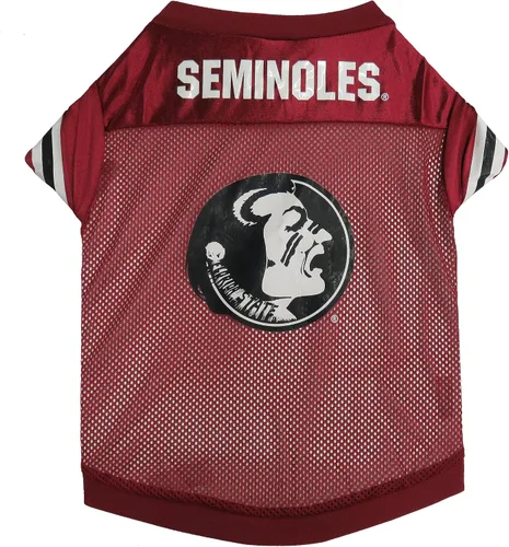 Vista 16 de NCAA TEXAS LONGHORNS - Camiseta de fútbol para perro, talla L, color granate y blanco, a rayas