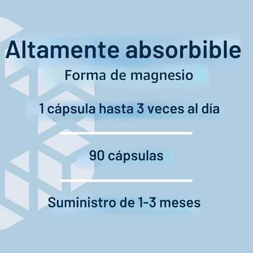 Vista 5 de Life Extension Glicinato de Magnesio, Salud Cardíaca, Salud Ósea, Apoyo para Nervios y Músculos, Altamente Absorbible, Sin Gluten, Sin OMG