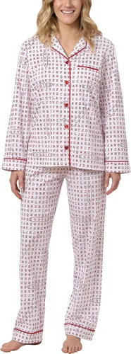 Vista 34 de PajamaGram - Pijamas de invierno para mujer - Pijamas de franela para mujer