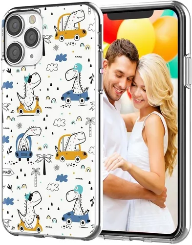 Vista 23 de Funda para iPhone 12, para iPhone 12 Pro, funda protectora completa a prueba de golpes, delgada, suave, TPU transparente, para niñas, mujeres