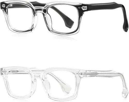 Vista 17 de Gafas Cuadradas Luz Azul Silvaria