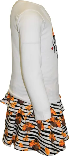 Vista 23 de Unique Baby Girls 2pc Skirt Set Outfit Long Sleeve Top with Skirt