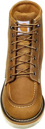 Vista 10 de Carhartt Botines de cuña de 6 pulgadas impermeables con punta suave para mujer, Negro